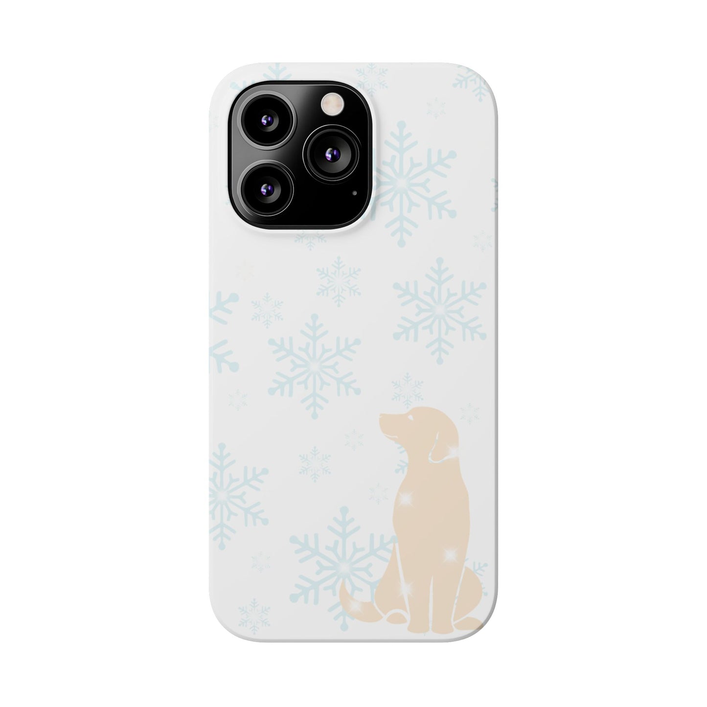 Limited Edition Winter Snow Puppy Slim Phone Case