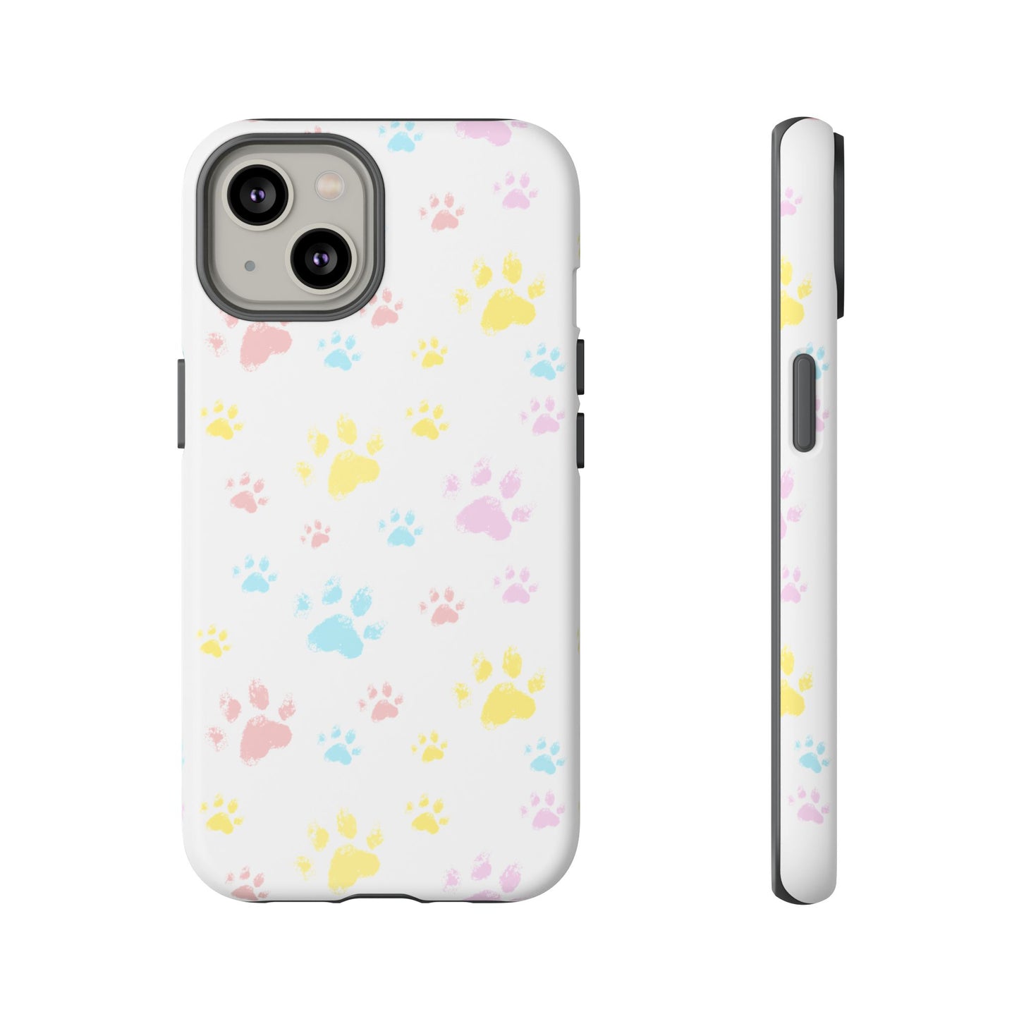 Colorful Paws Tough Phone Case