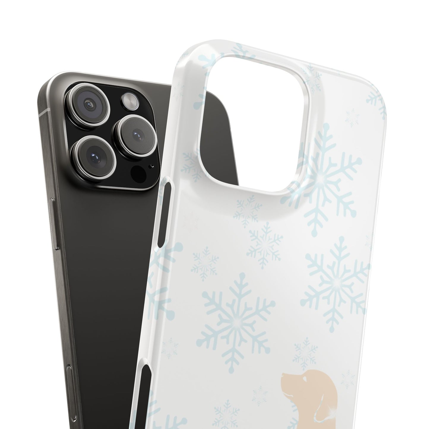 Limited Edition Winter Snow Puppy Slim Phone Case