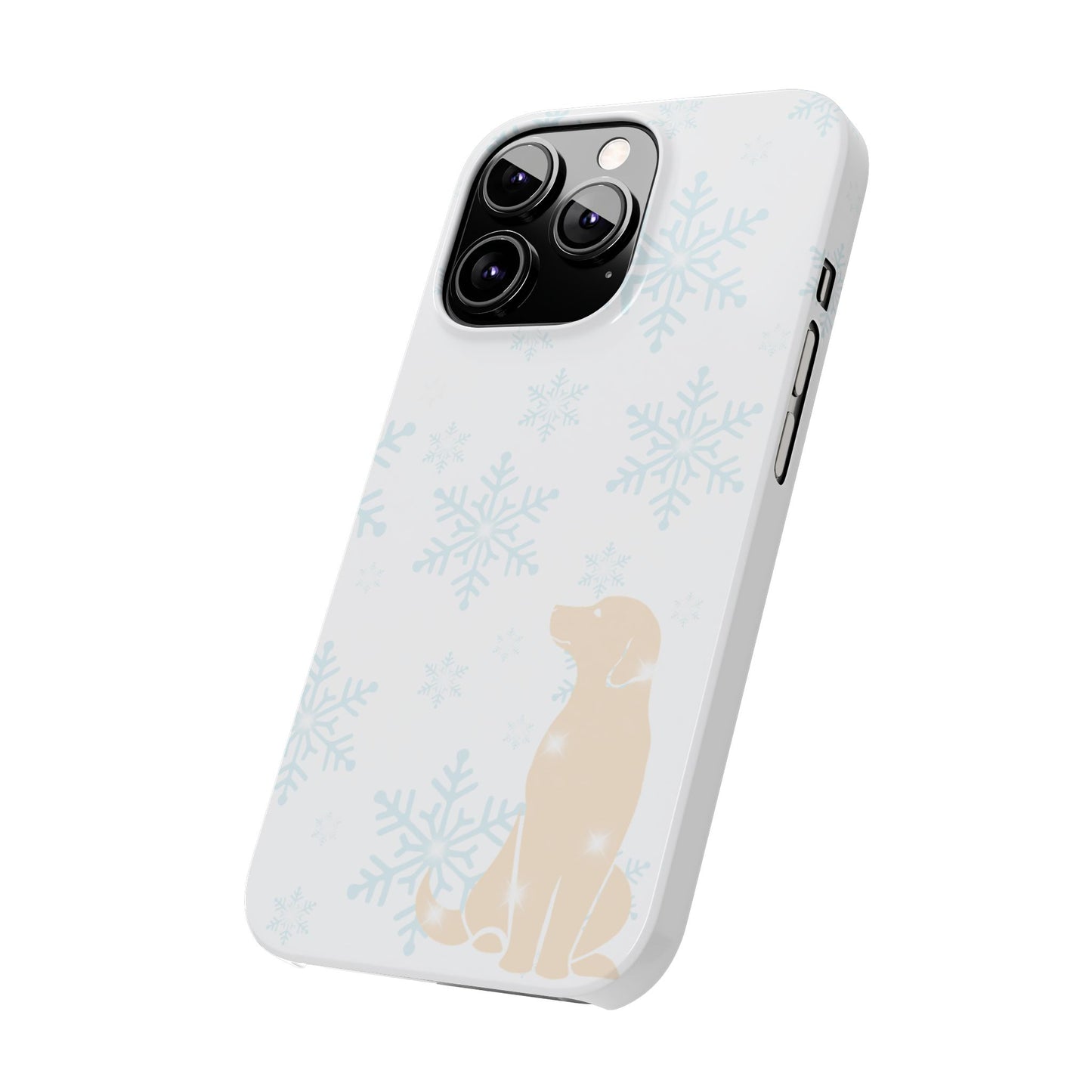 Limited Edition Winter Snow Puppy Slim Phone Case