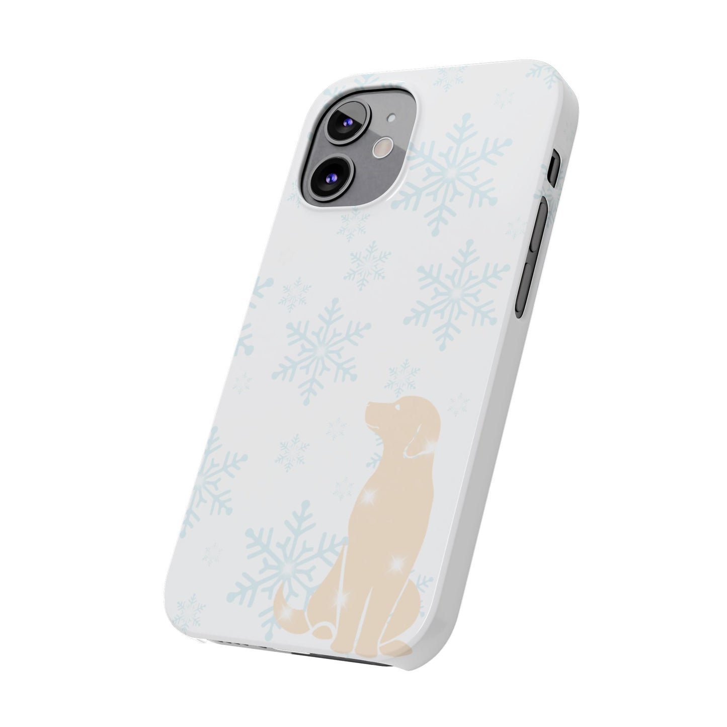 Limited Edition Winter Snow Puppy Slim Phone Case