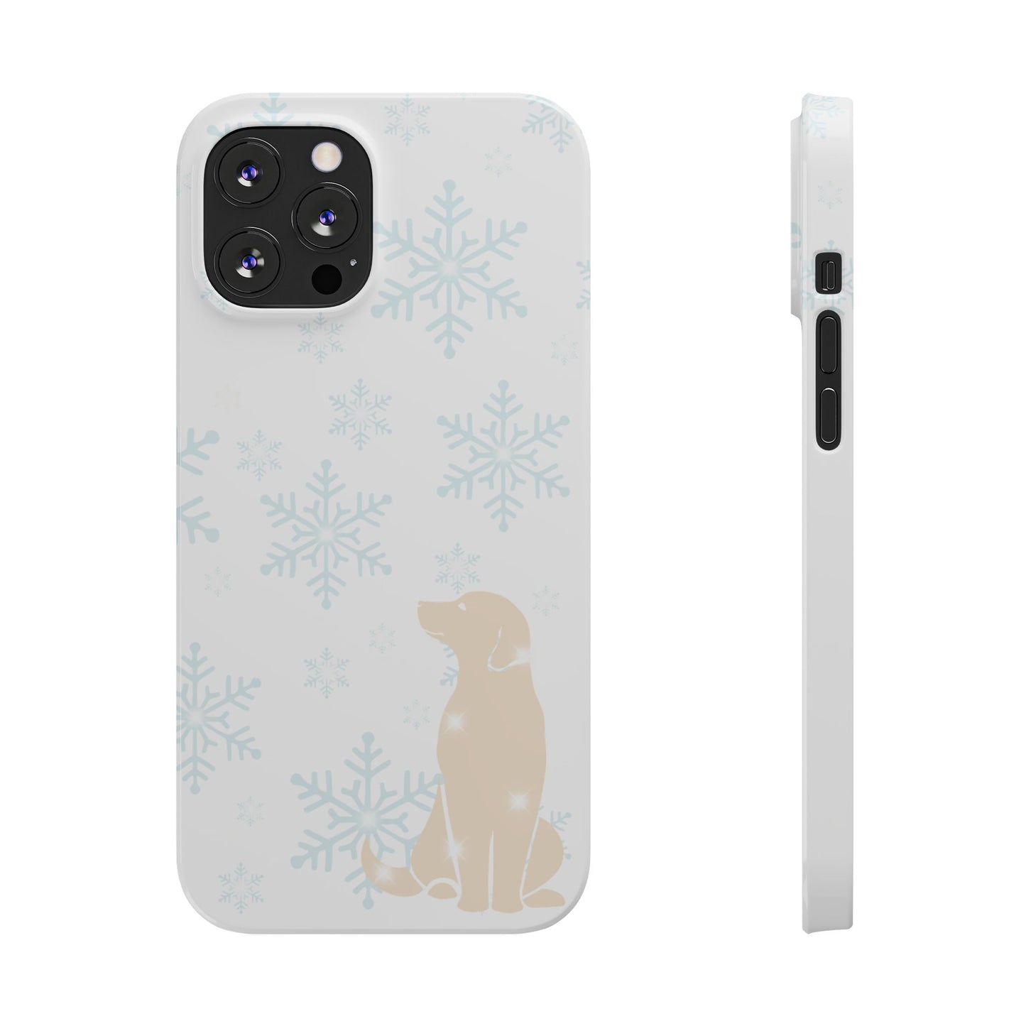 Limited Edition Winter Snow Puppy Slim Phone Case