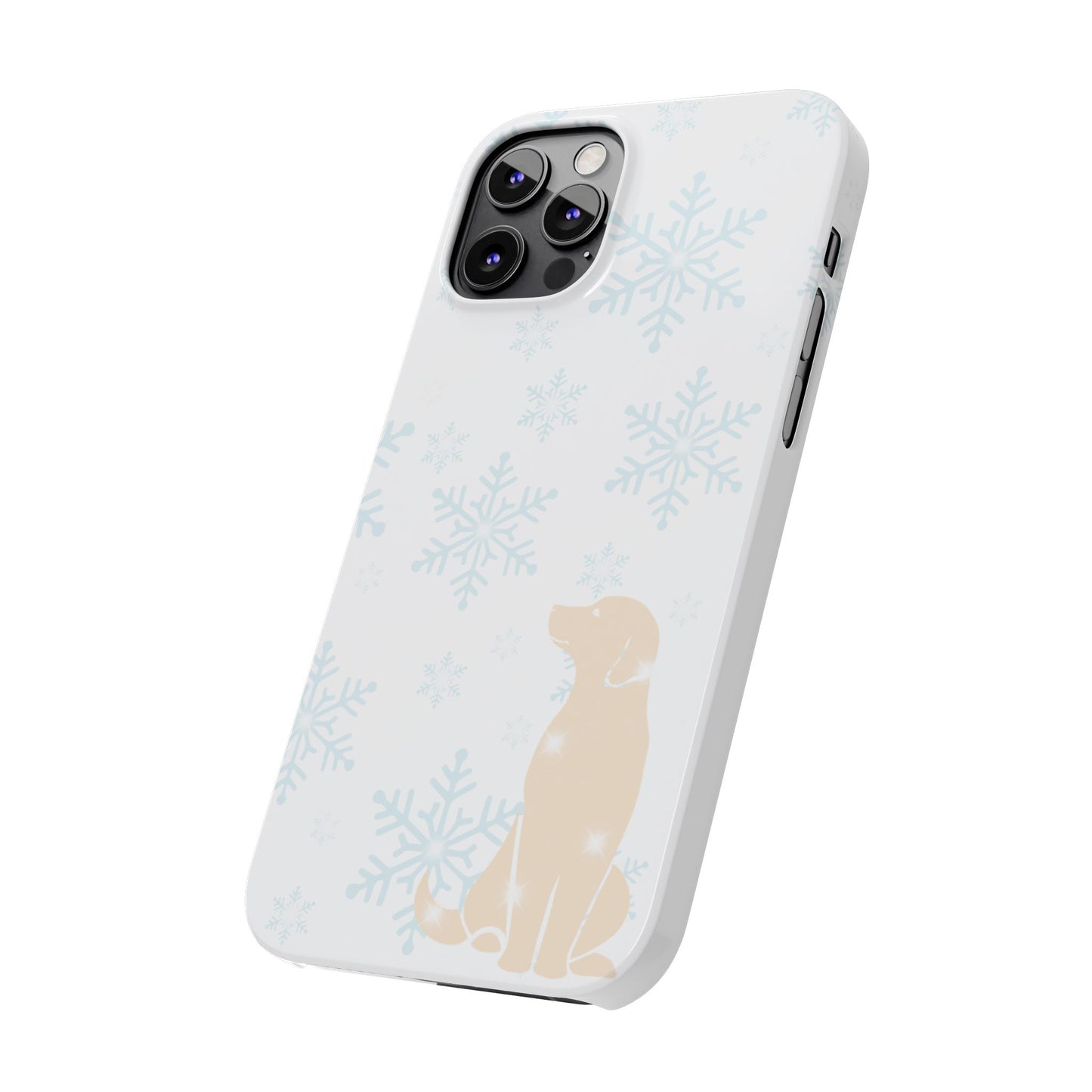 Limited Edition Winter Snow Puppy Slim Phone Case