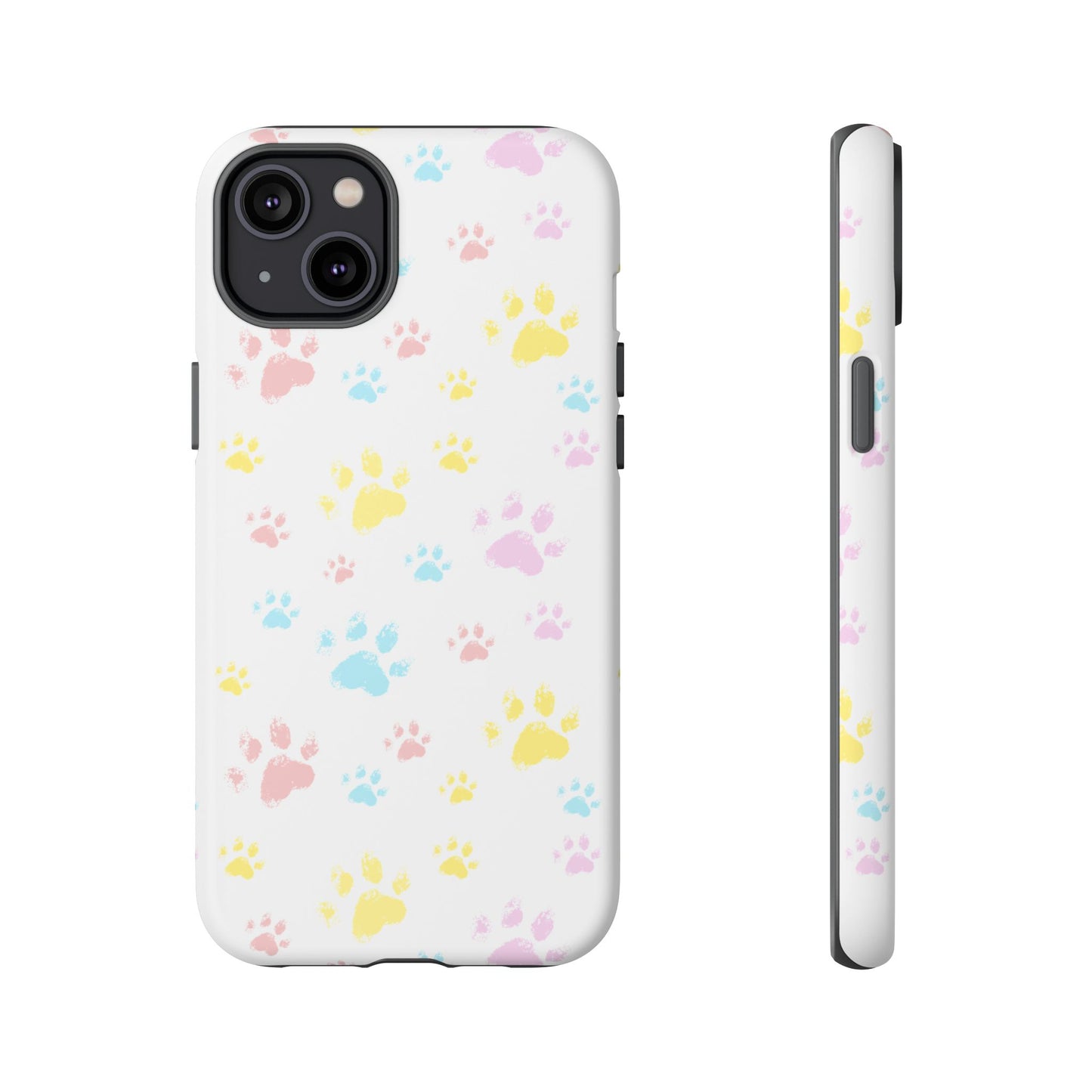 Colorful Paws Tough Phone Case